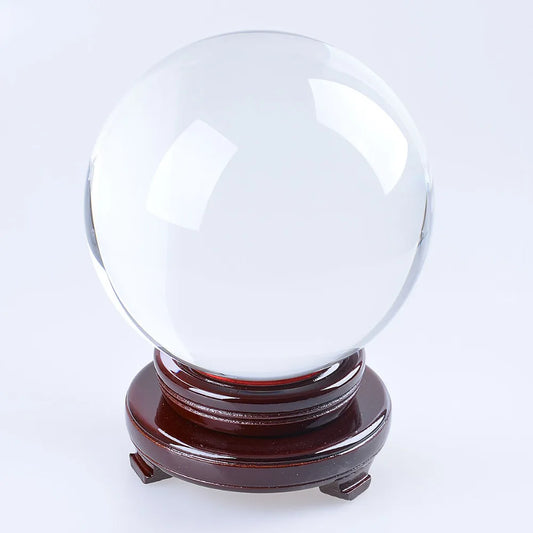 Wood Sphere Display Base